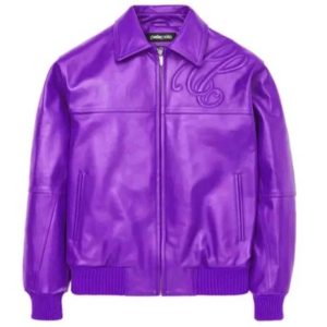 Pelle Pelle Purple Puff Plush Jacket