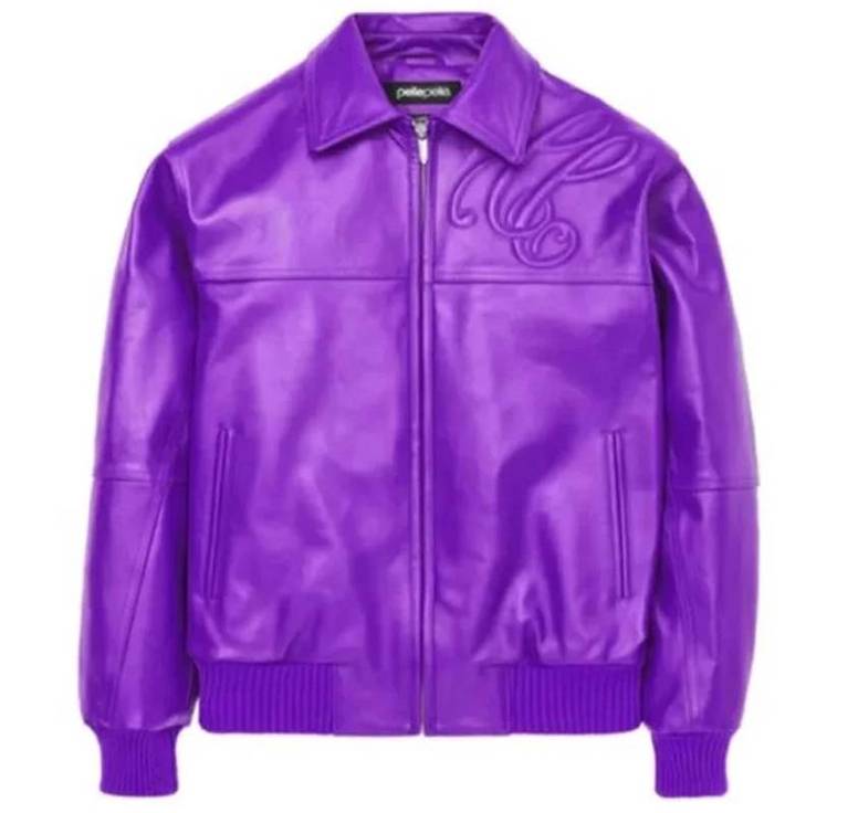 Pelle Pelle Purple Puff Plush Jacket