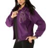 Purple Pelle Pelle Vintage Studded Jacket
