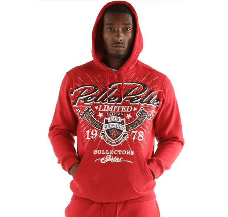 Red Pelle Pelle MB Greatest Of All Time 1978 Limited Edition Wool Tracksuit