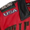 Red Pelle Pelle Men Daytona Special MB 1978 Real Leather Jacket