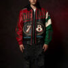 Red Pelle Pelle Men Daytona Special MB Leather Jacket