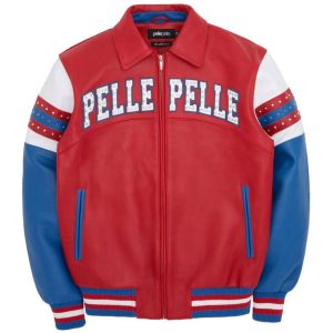 Pelle Pelle Soda Club Arches Red Jacket