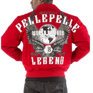 Red Pelle Pelle World Famous 1978 Jacket