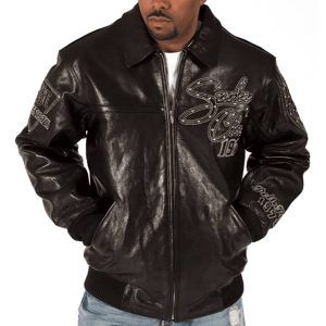 Soda Club Pelle Pelle 1978 Black Jacket