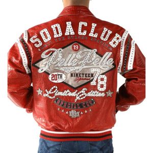 Soda Club Pelle Pelle Limited Edition Red Jacket