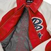 Soda Club Pelle Pelle Plush Red MB Leather Jacket