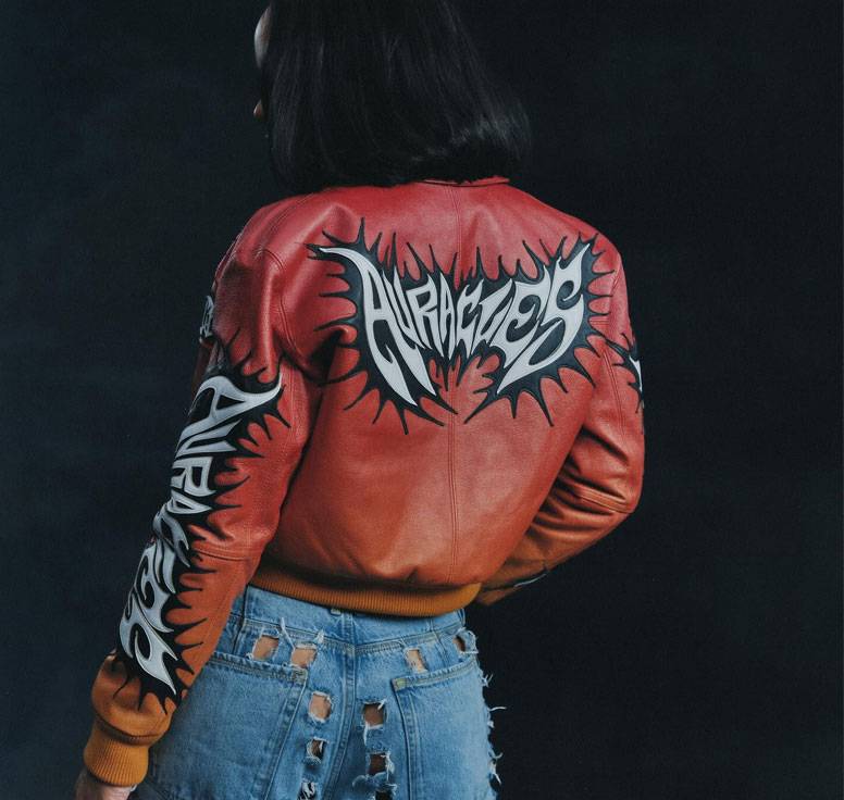 Sun Seeker Pelle Pelle Gradient Angelic Camo Jacket