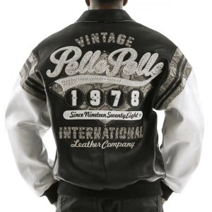 Vintage Pelle Pelle 1978 International Black Leather Jacket