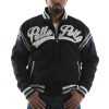 Vintage Pelle Pelle 1978 International Navy Blue Wool Jacket
