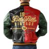 Vintage Pelle Pelle Forever Fearless MB Dark Green Leather Jacket