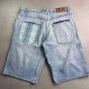 Vintage Pelle Pelle Hip Hop Baggy Blue Denim Shorts