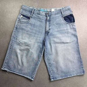 Vintage Pelle Pelle Hip Hop Baggy Denim Shorts