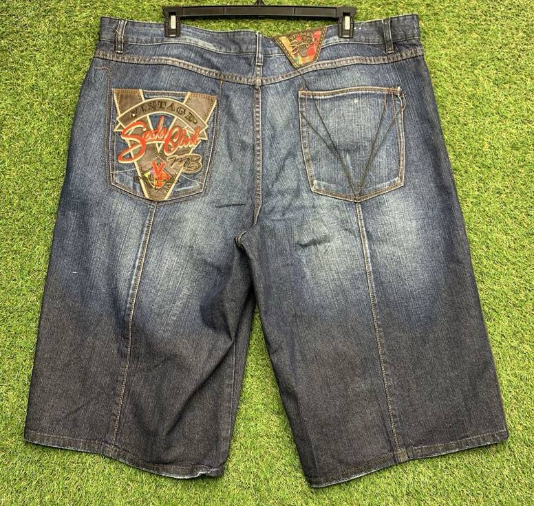 Vintage Pelle Pelle MB Hip Hop Soda Club Grunge Baggy Shorts