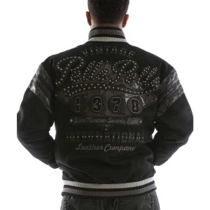 Vintage Pelle Pelle Men 1978 International Black Wool Jacket