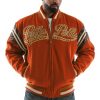 Vintage Pelle Pelle Men 1978 International Orange Jacket