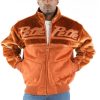 Vintage Pelle Pelle Men Brown Jacket