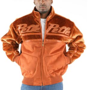 Vintage Pelle Pelle Men Brown Jacket