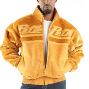 Vintage Pelle Pelle Men Yellow Jacket