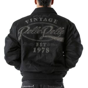 Vintage Pelle Pelle Soda Club Black EST 1978 Jacket