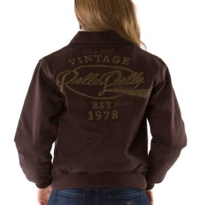 Vintage Pelle Pelle Soda Club Dark Brown EST 1978 Jacket