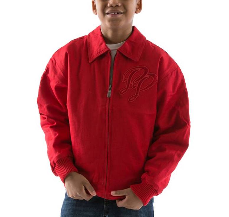 Vintage Pelle Pelle Soda Club Kids 1978 Red Jacket