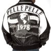 Vintage Pelle Pelle Worlds Best 1978 Black Leather Jacket