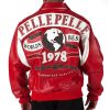Vintage Pelle Pelle Worlds Best 1978 Red Leather Jacket