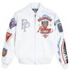 White Pelle Pelle American Bruiser MB White Jacket