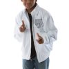White Pelle Pelle Kids World’s Finest Tiger Twill Jacket