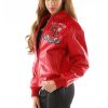 Women Pelle Pelle American Rebel MB Red Leather Jacket