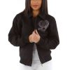 Women Pelle Pelle Black Reign Supreme MB 1978 Wool Jacket