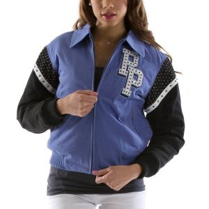 Women Pelle Pelle Chicago Tribute MB 1837 Purple Jacket