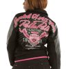 Women Pelle Pelle Greatest Of All Time Black Wool Jacket