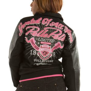 Women Pelle Pelle Greatest Of All Time Black Wool Jacket