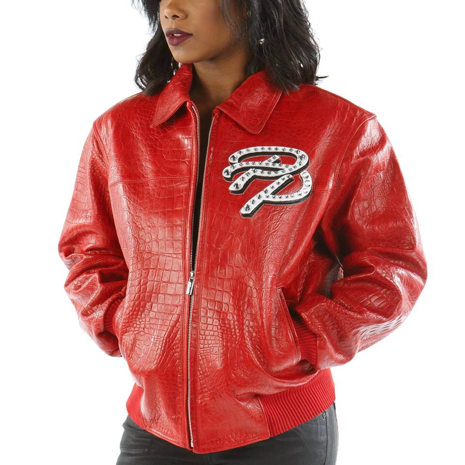 Women Pelle Pelle Greatest Of All Time MB 1978 Red Jacket