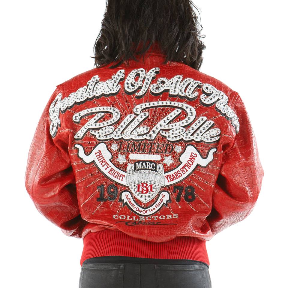 Women Pelle Pelle Greatest Of All Time MB 1978 Red Leather Jacket