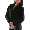 Women Pelle Pelle Legacy Dragon Encrusted Black Jacket