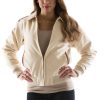 Women Pelle Pelle Legacy Dragon Encrusted Cream Jacket