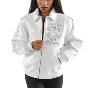 Women Pelle Pelle Limited Edition Legend Series MB 1978 White Jacket