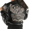 Women Pelle Pelle Limited Edition MB 1978 Black Leather Jacket