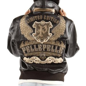 Women Pelle Pelle Limited Edition MB 1978 Brown Jacket