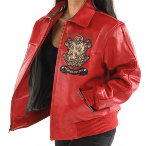 Women Pelle Pelle Limited Edition MB 1978 Red Jacket
