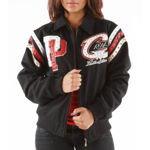 Women Pelle Pelle Limited Edition Tribute Cleveland 1814 Black Jacket