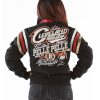 Women Pelle Pelle Limited Edition Tribute Cleveland 1814 Black Wool Jacket