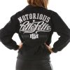 Women Pelle Pelle MB 78 Notorious Black Wool Jacket