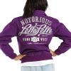 Women Pelle Pelle MB 78 Notorious Purple Wool Jacket