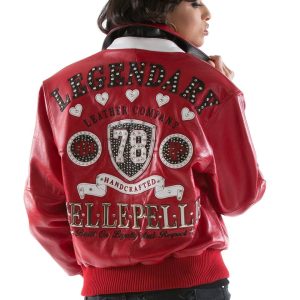 Women Pelle Pelle MB Red Legendary Leather Jacket