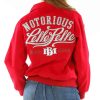 Women Pelle Pelle Marc Buchanan 78 Notorious Red Wool Jacket