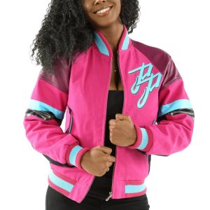 Women Pelle Pelle Movers and Shakers Pink Jacket